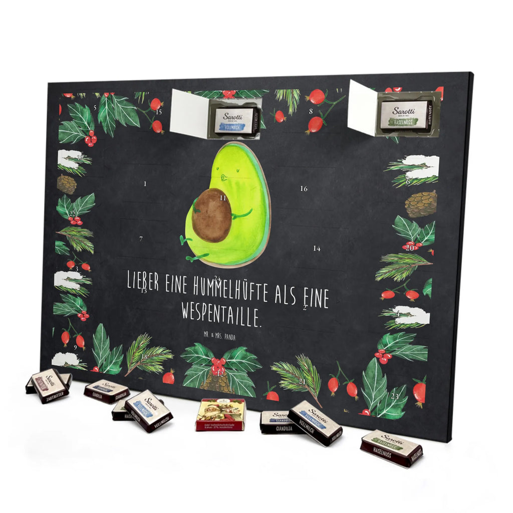 Chocolate advent calendar avocado Pipes vegetables, chubby, being fat, diet, losing weight, nutrition