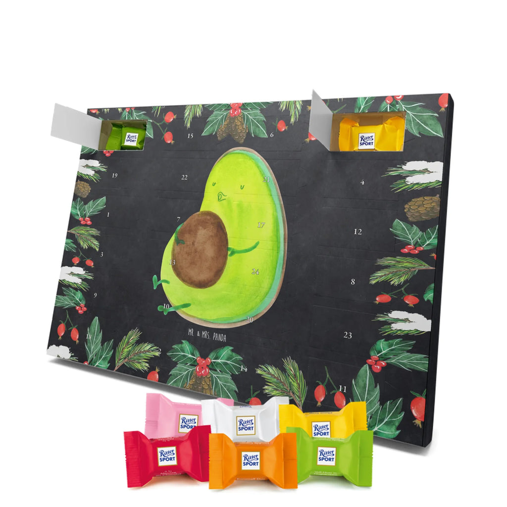 Chocolate advent calendar avocado Pipes vegetables, chubby, being fat, diet, losing weight, nutrition