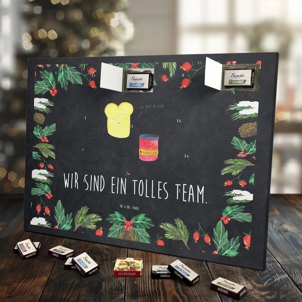 Chocolate advent calendar toast jam gift ideas, gifts, small animals, good mood, cute, funny sayings, cute animal motives, hand drawn, special gifts, card, animal lover, kitchen saying, kitchen decoration, cute postcard, breakfast invitation, jam, bread, sweet