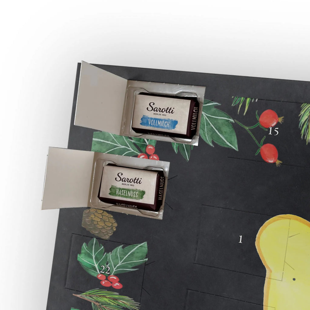 Chocolate advent calendar toast jam gift ideas, gifts, small animals, good mood, cute, funny sayings, cute animal motives, hand drawn, special gifts, card, animal lover, kitchen saying, kitchen decoration, cute postcard, breakfast invitation, jam, bread, sweet