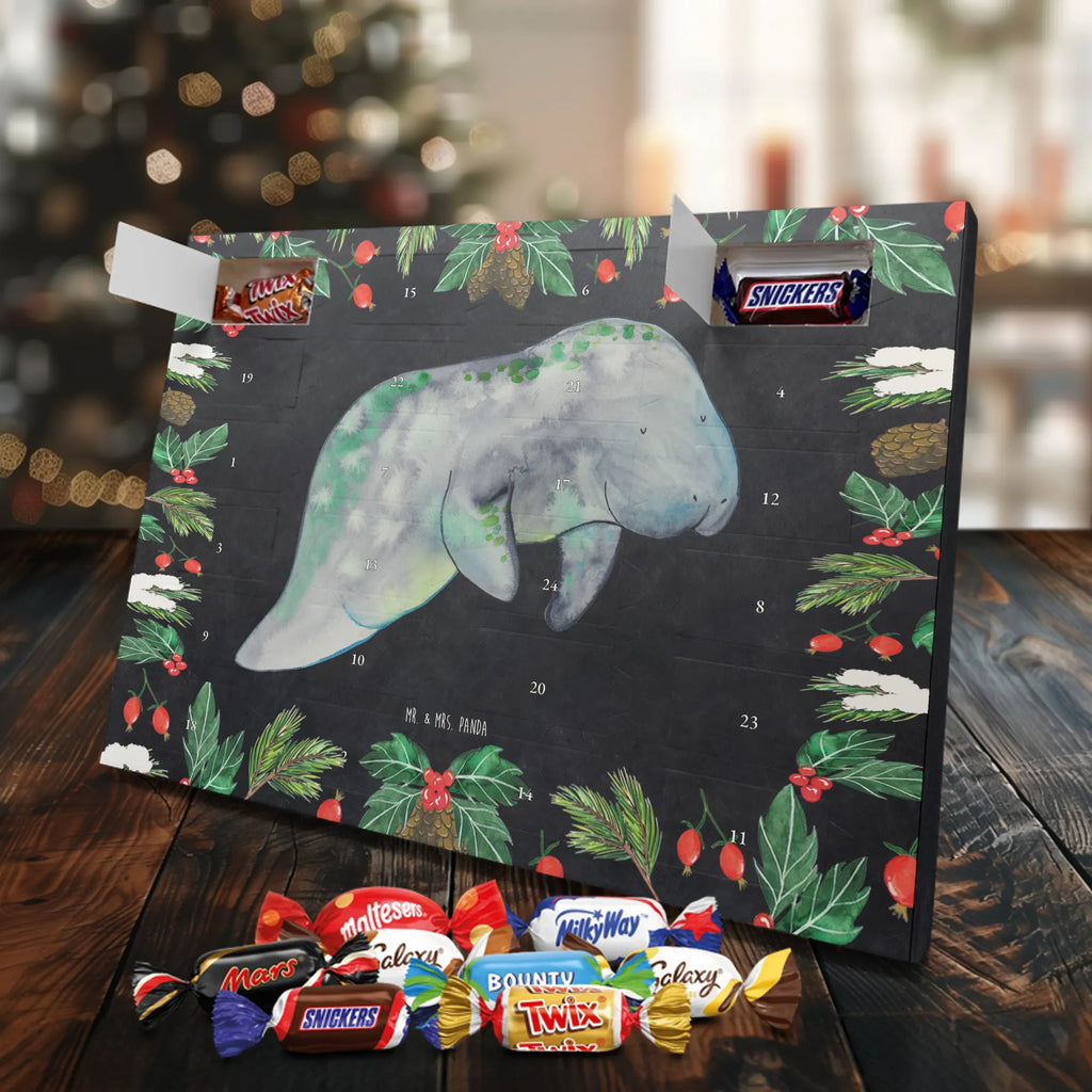 Chocolate advent calendar manatee Relax manatee, vacation, aquatic animals, deep sea, underwater animals, seafood fans, underwater world, seafood posters, seafood decoration, whale, reef, water world, lobster, sea urchin, gift ideas, shrimp, narwhal, corals, gifts for seafood lovers, platypus, crocodile, shells, Seafood, ocean, food, diet mania, sweets, diet, manatees, sugar, losing weight