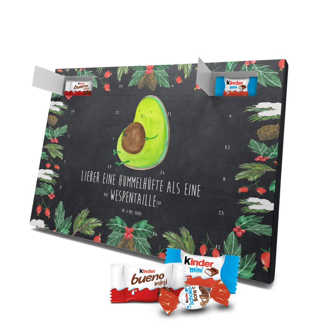 Chocolate advent calendar avocado Pipes vegetables, chubby, being fat, diet, losing weight, nutrition