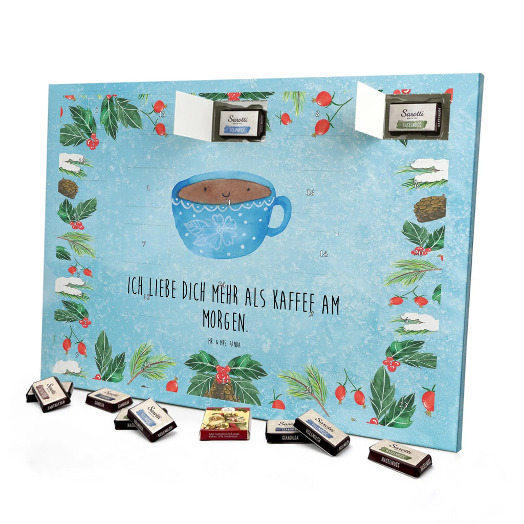 Chocolate advent calendar Coffee Cup gift ideas, gifts, small animals, good mood, cute, funny sayings, cute animal motives, hand drawn, special gifts, card, animal lover, pleasure, taste, cup