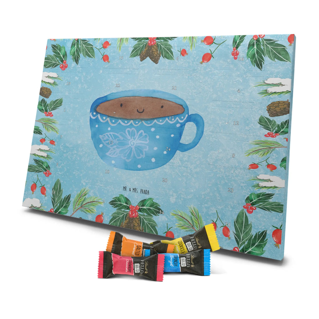 Chocolate advent calendar Coffee Cup gift ideas, gifts, small animals, good mood, cute, funny sayings, cute animal motives, hand drawn, special gifts, card, animal lover, pleasure, taste, cup