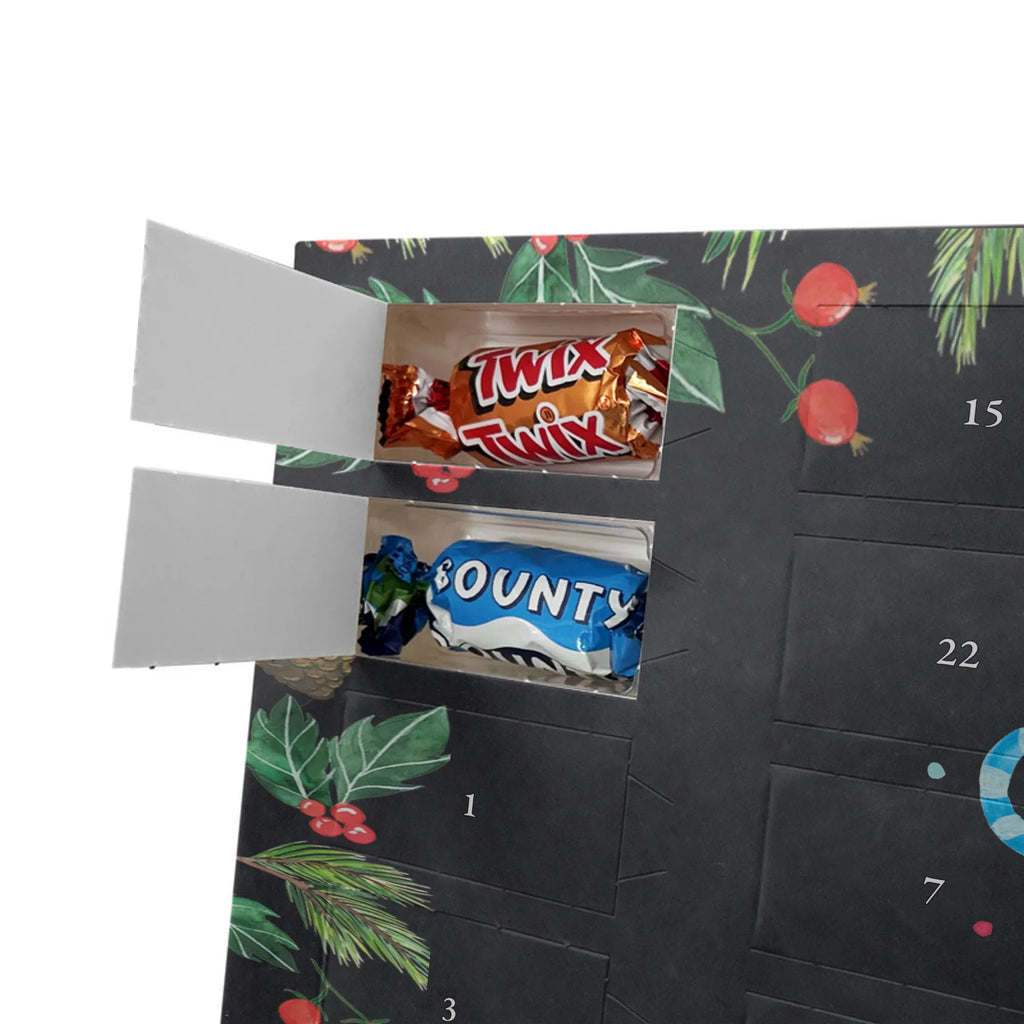 Chocolate advent calendar bear Birthday cuddly toy, teddy bear