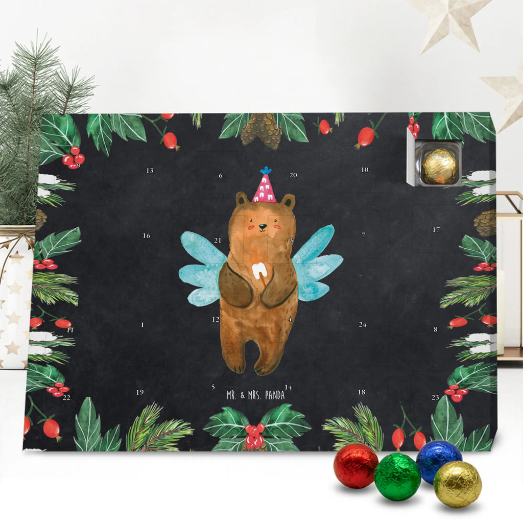 Chocolate advent calendar bear tooth fairy cuddly toy, teddy bear, Tooth fairy, milk tooth, first tooth, fairy