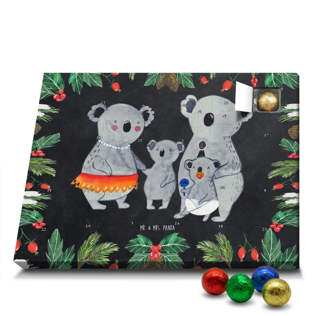 Chocolate advent calendar Koala Family Father's Day, Mother's Day, children, siblings, family life