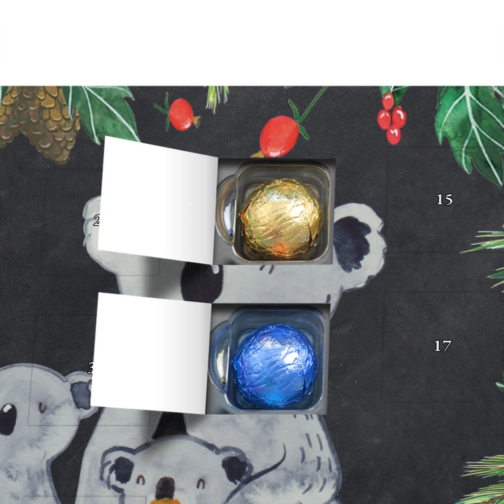 Chocolate advent calendar Koala Family Father's Day, Mother's Day, children, siblings, family life