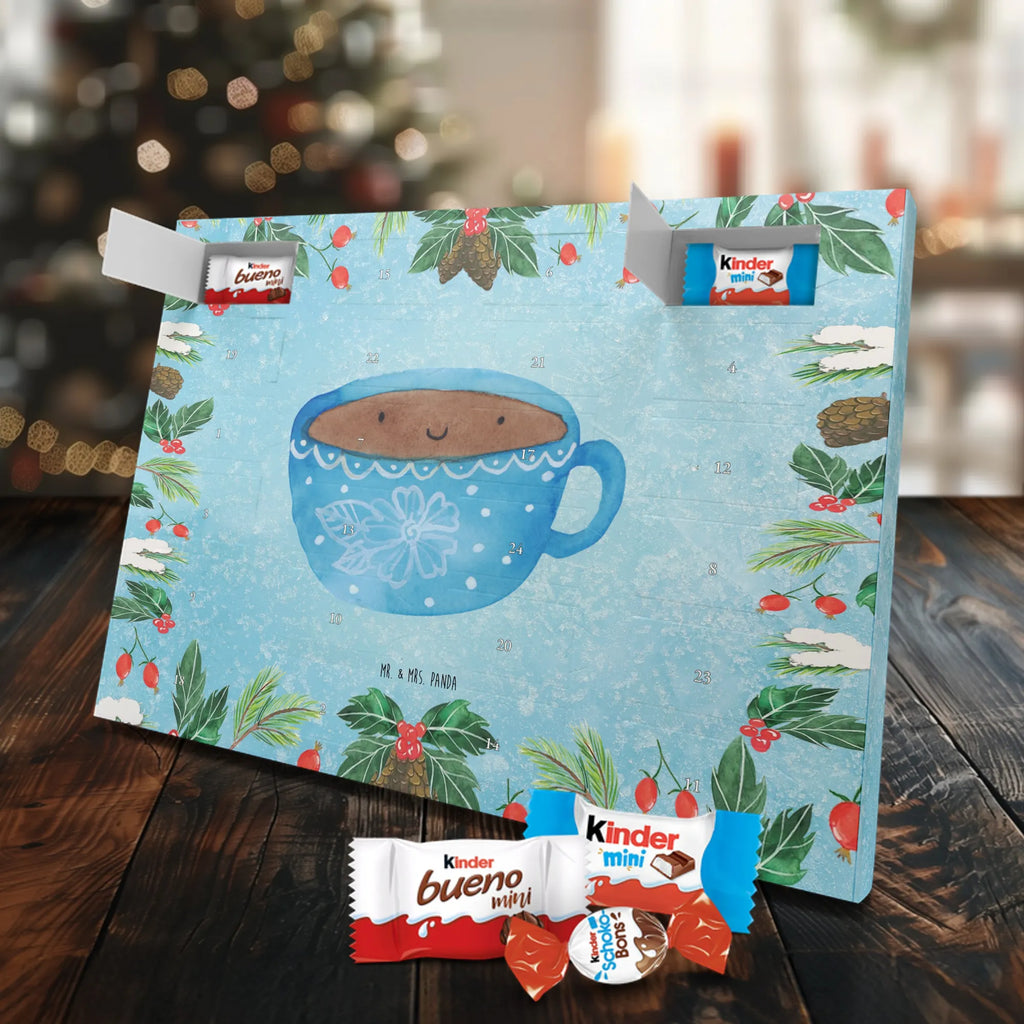 Chocolate advent calendar Coffee Cup gift ideas, gifts, small animals, good mood, cute, funny sayings, cute animal motives, hand drawn, special gifts, card, animal lover, pleasure, taste, cup