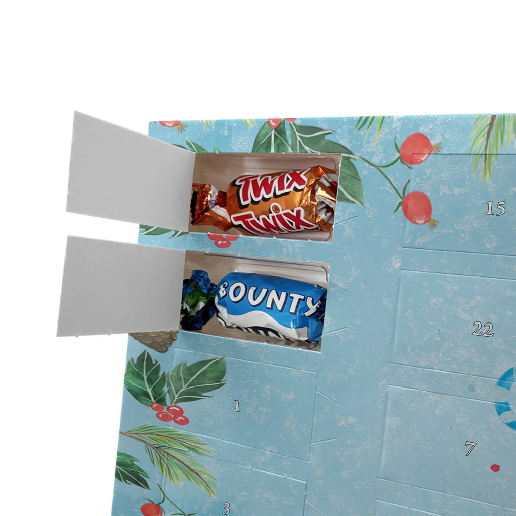 Chocolate advent calendar bear Birthday cuddly toy, teddy bear