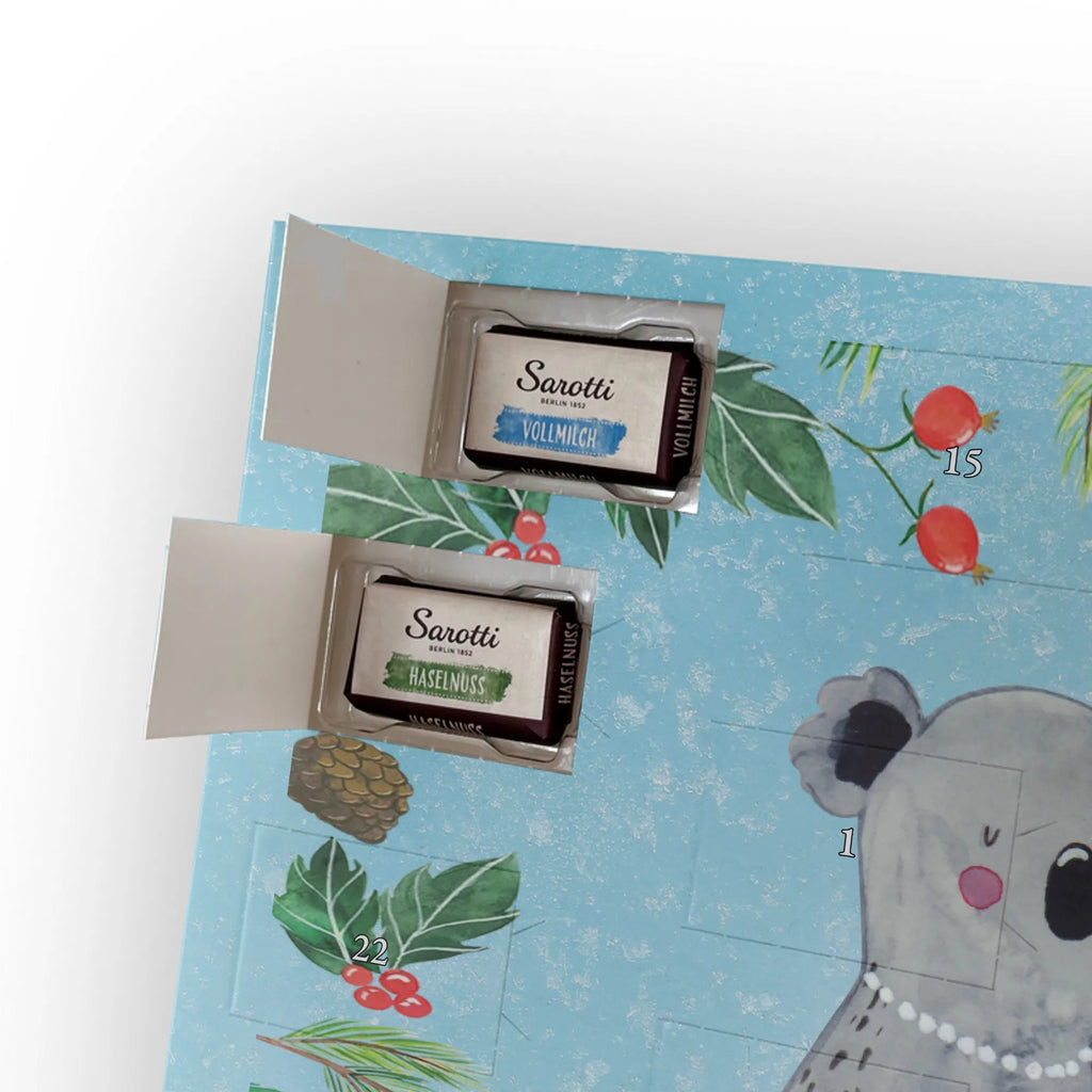 Chocolate advent calendar Koala Family Father's Day, Mother's Day, children, siblings, family life