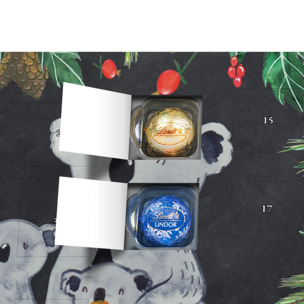 Chocolate advent calendar Koala Family Father's Day, Mother's Day, children, siblings, family life