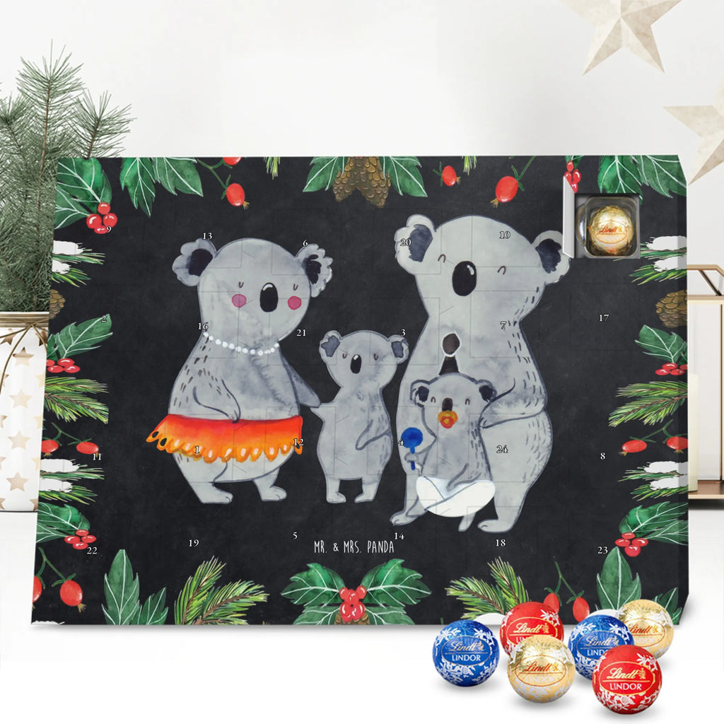 Chocolate advent calendar Koala Family Father's Day, Mother's Day, children, siblings, family life