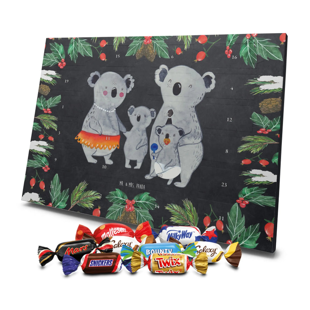 Chocolate advent calendar Koala Family Father's Day, Mother's Day, children, siblings, family life