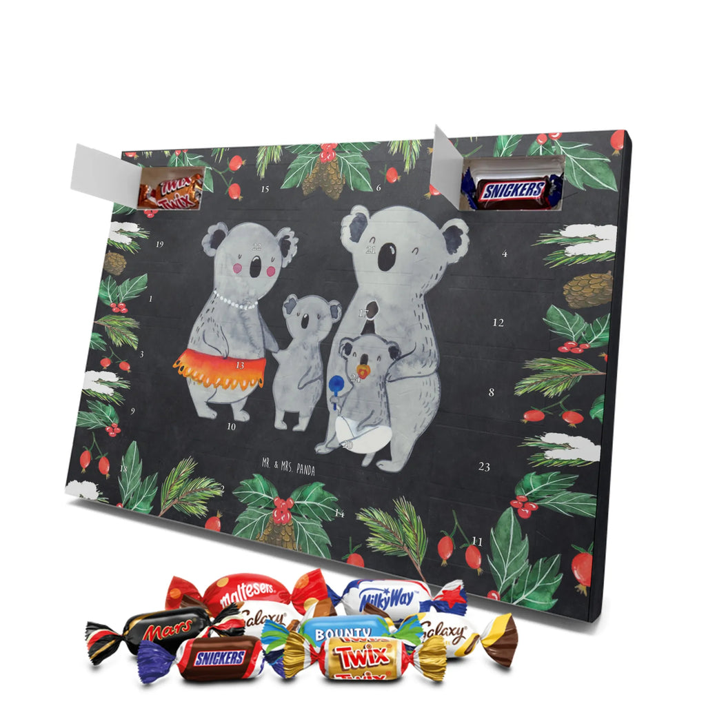 Chocolate advent calendar Koala Family Father's Day, Mother's Day, children, siblings, family life