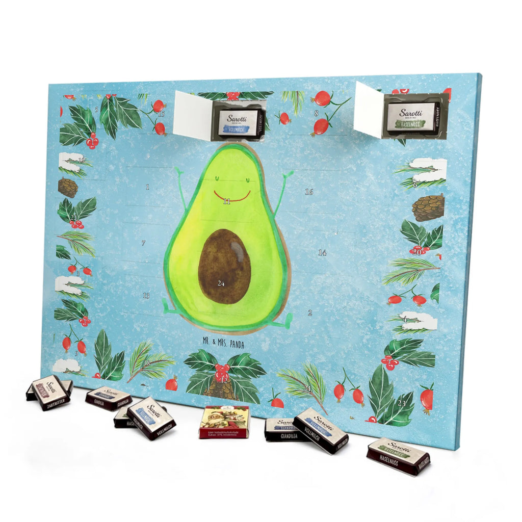 Chocolate advent calendar avocado Happy vegetables