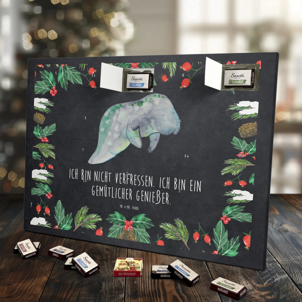 Chocolate advent calendar manatee Relax manatee, vacation, aquatic animals, deep sea, underwater animals, seafood fans, underwater world, seafood posters, seafood decoration, whale, reef, water world, lobster, sea urchin, gift ideas, shrimp, narwhal, corals, gifts for seafood lovers, platypus, crocodile, shells, Seafood, ocean, food, diet mania, sweets, diet, manatees, sugar, losing weight
