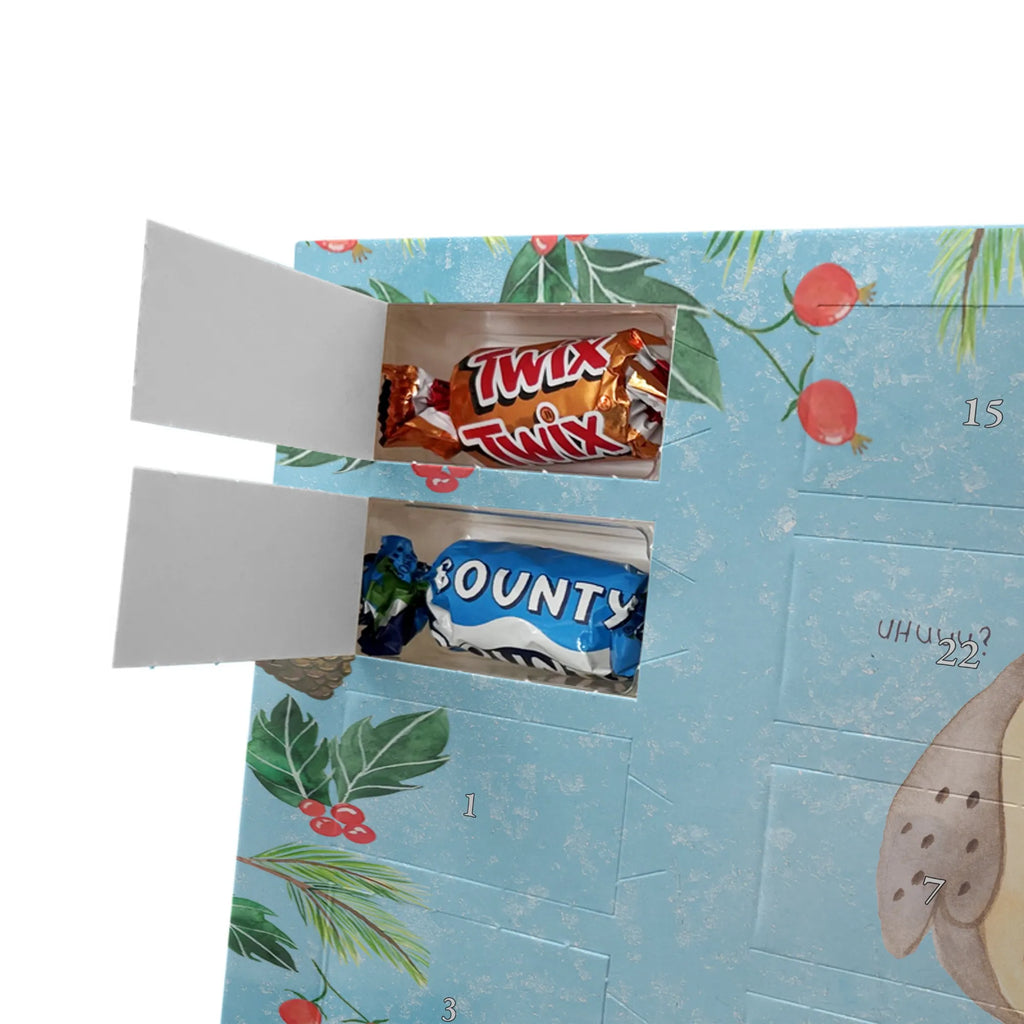 Chocolate advent calendar owls Love illustrated, nocturnal, romantic gift, gift ideas, birthday present, forest animal, bird, owl decor, Girlfriend gift, Pun funny, Owl decoration, Love saying, Wedding saying, Friend