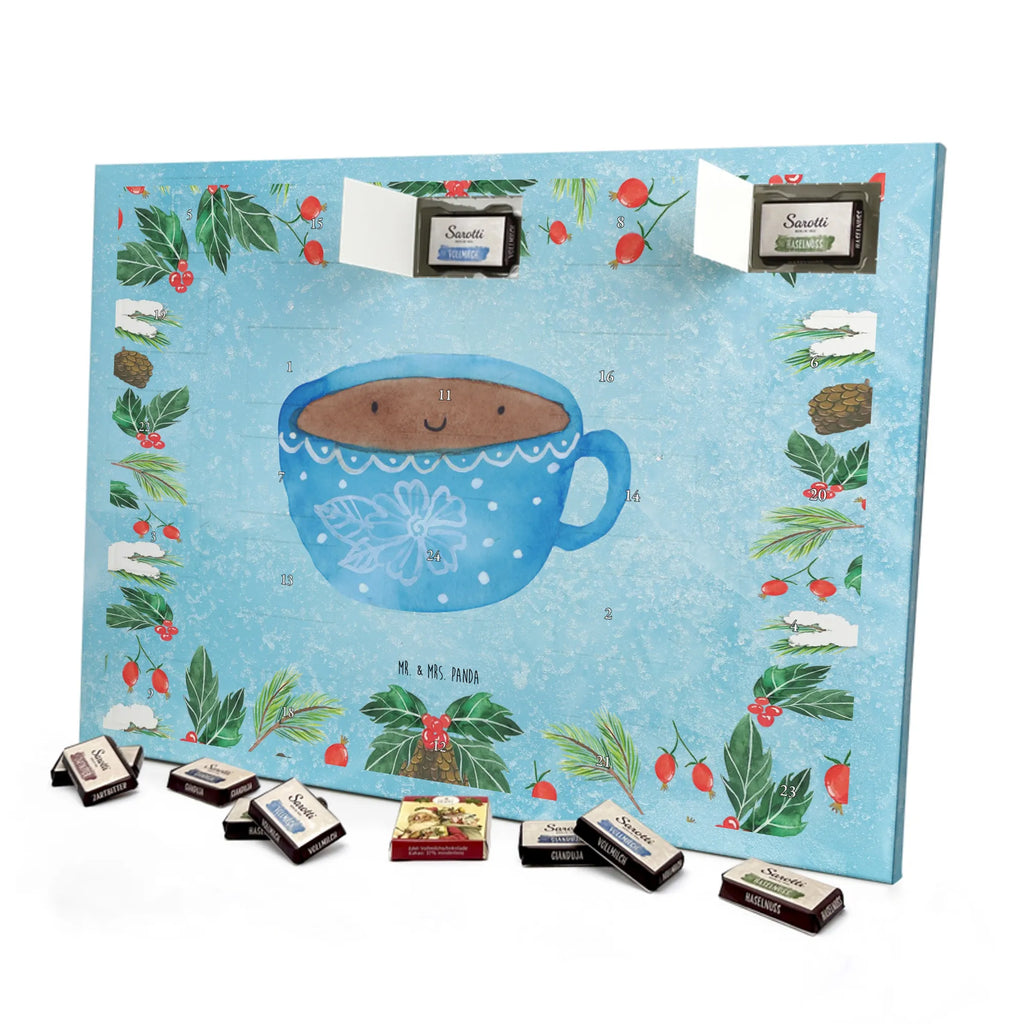 Chocolate advent calendar Coffee Cup gift ideas, gifts, small animals, good mood, cute, funny sayings, cute animal motives, hand drawn, special gifts, card, animal lover, pleasure, taste, cup