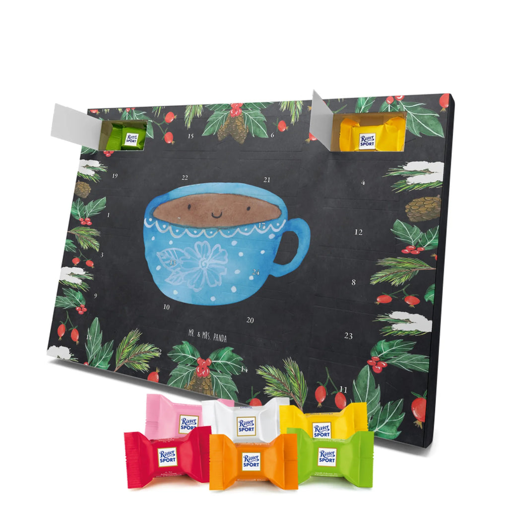 Chocolate advent calendar Coffee Cup gift ideas, gifts, small animals, good mood, cute, funny sayings, cute animal motives, hand drawn, special gifts, card, animal lover, pleasure, taste, cup