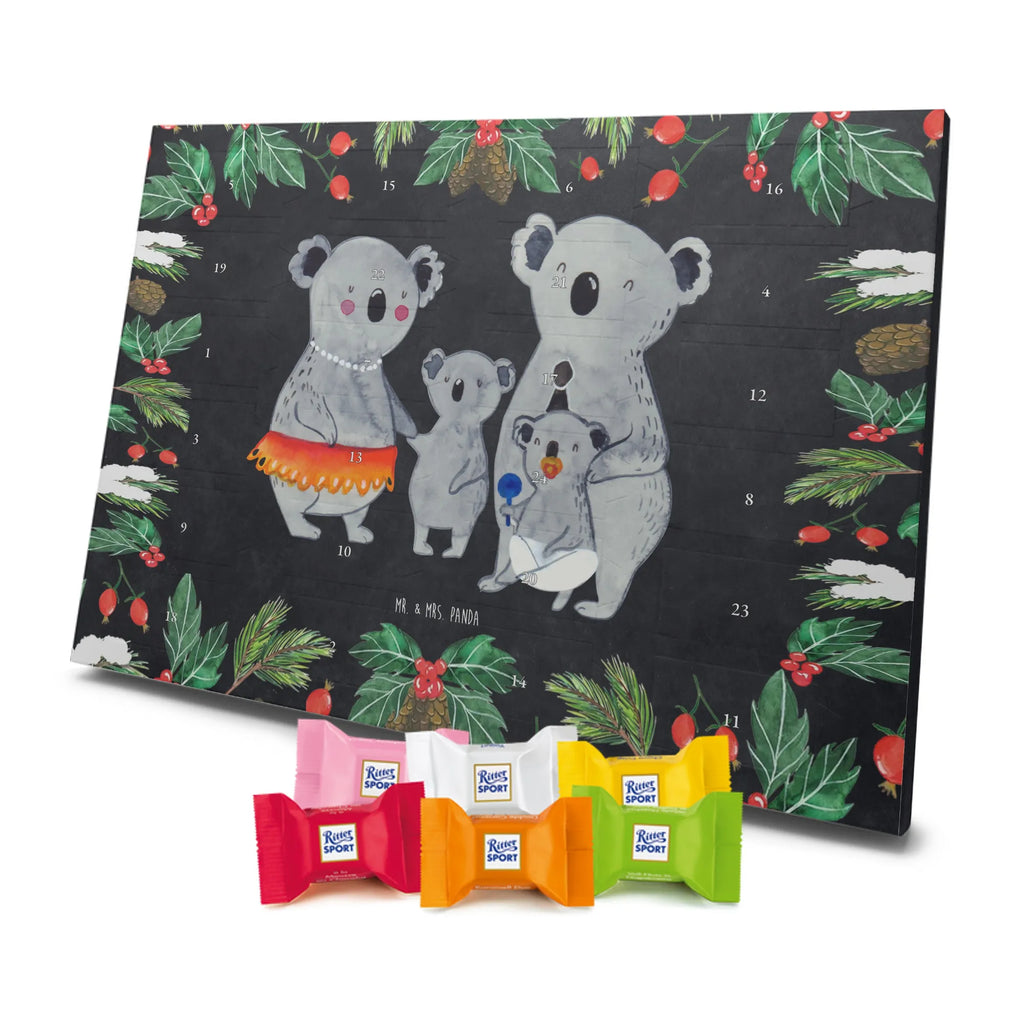 Chocolate advent calendar Koala Family Father's Day, Mother's Day, children, siblings, family life