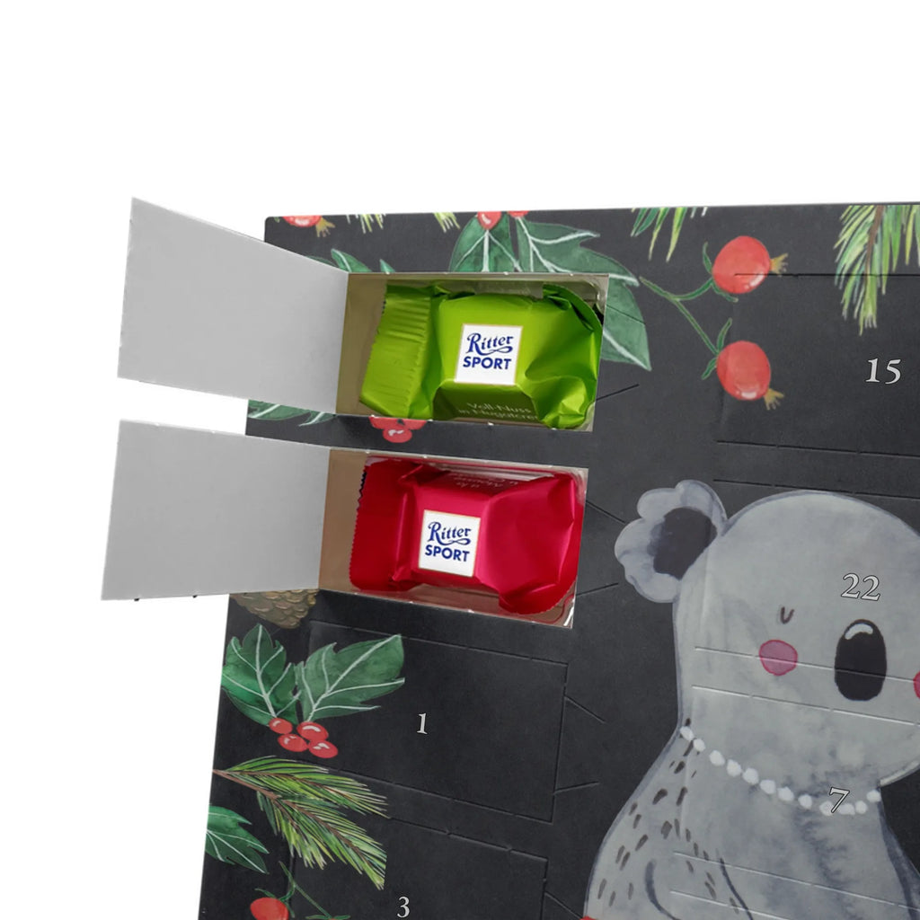 Chocolate advent calendar Koala Family Father's Day, Mother's Day, children, siblings, family life