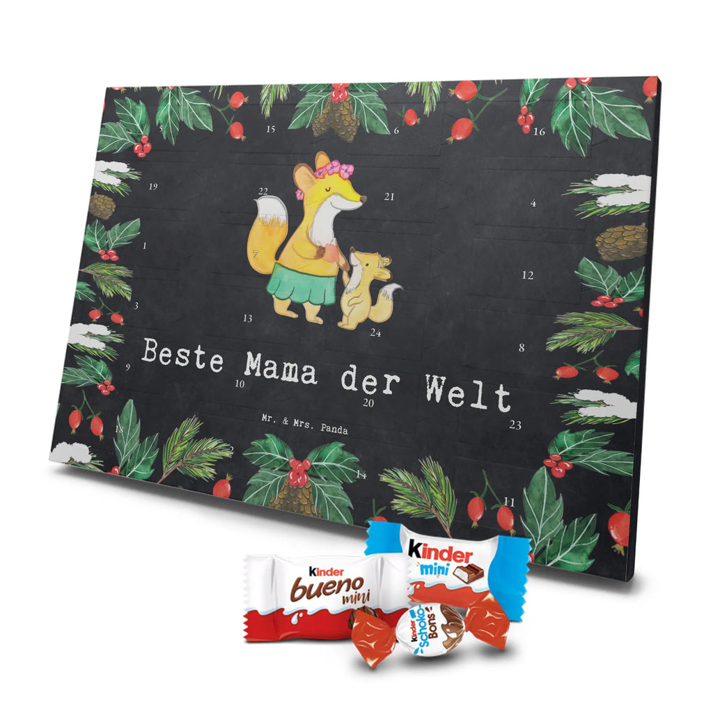 Chocolate advent calendar Fox best mom in the world gift, birthday, gift idea, birthday present, giving, thank you, for, make you happy, gift tip, Best Mom, Mother&#39;s Day, Best, Daughter, Son, Thank You, Mother, Super Mom