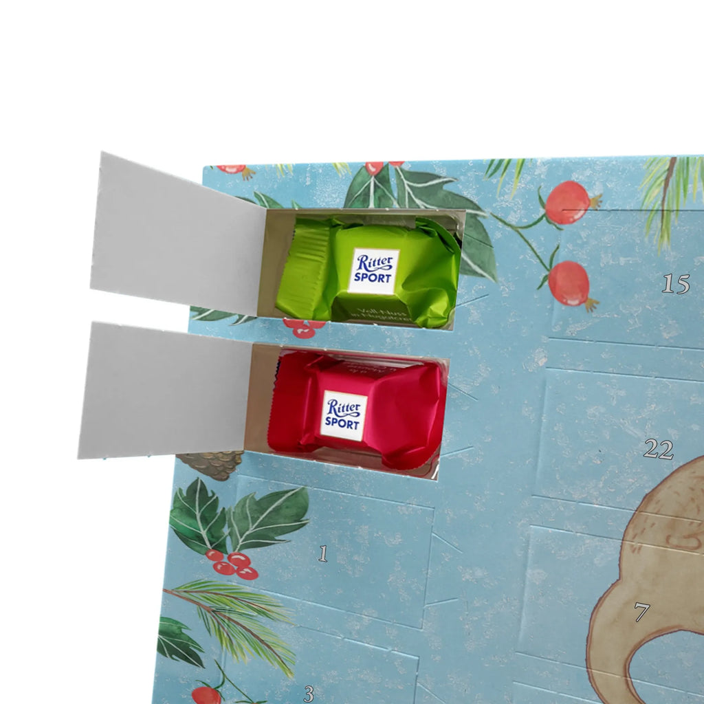 Chocolate advent calendar otter holding hands mammal, predator, gifts for people in love, gift ideas for animal lovers, animal, aquatic animal, marten, otter gifts, water mammal, water, water animal, sea otter, animal lover, European otter, baby otter, Otter Sea Otter Lake Otter