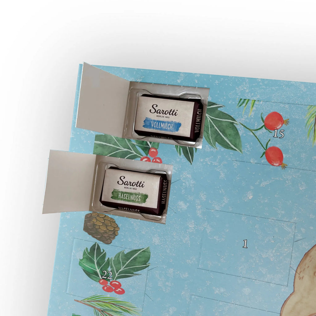 Chocolate advent calendar otter holding hands mammal, predator, gifts for people in love, gift ideas for animal lovers, animal, aquatic animal, marten, otter gifts, water mammal, water, water animal, sea otter, animal lover, European otter, baby otter, Otter Sea Otter Lake Otter