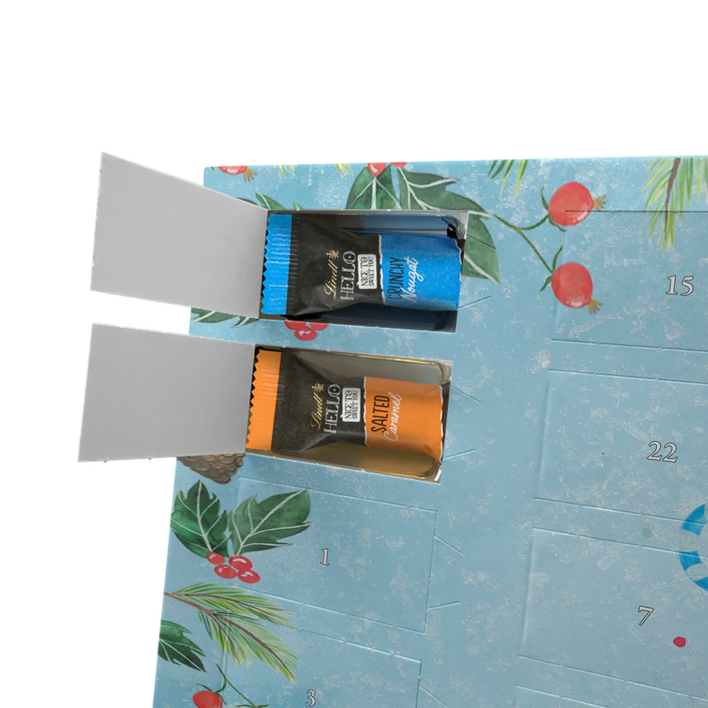 Chocolate advent calendar bear Birthday cuddly toy, teddy bear