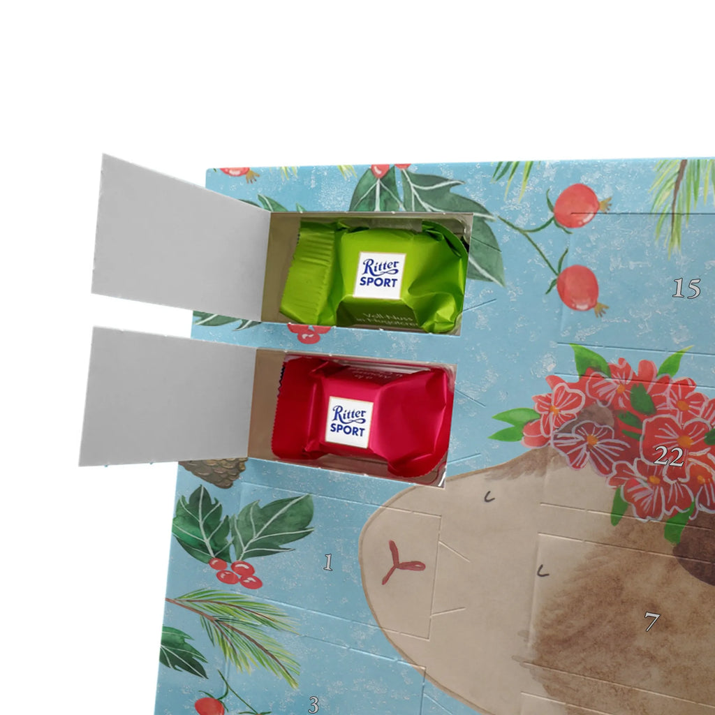 Chocolate advent calendar Guinea pig wisdom gift ideas, gifts, small animals, good mood, cute, funny sayings, cute animal motives, hand drawn, special gifts, card, animal lover, wonderland, flower child, reality, guinea pig, wonder, wisdom, saying