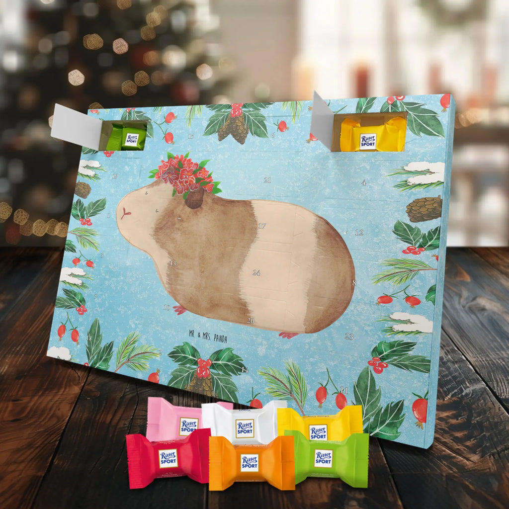 Chocolate advent calendar Guinea pig wisdom gift ideas, gifts, small animals, good mood, cute, funny sayings, cute animal motives, hand drawn, special gifts, card, animal lover, wonderland, flower child, reality, guinea pig, wonder, wisdom, saying