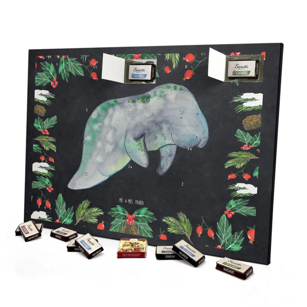 Chocolate advent calendar manatee Relax manatee, vacation, aquatic animals, deep sea, underwater animals, seafood fans, underwater world, seafood posters, seafood decoration, whale, reef, water world, lobster, sea urchin, gift ideas, shrimp, narwhal, corals, gifts for seafood lovers, platypus, crocodile, shells, Seafood, ocean, food, diet mania, sweets, diet, manatees, sugar, losing weight