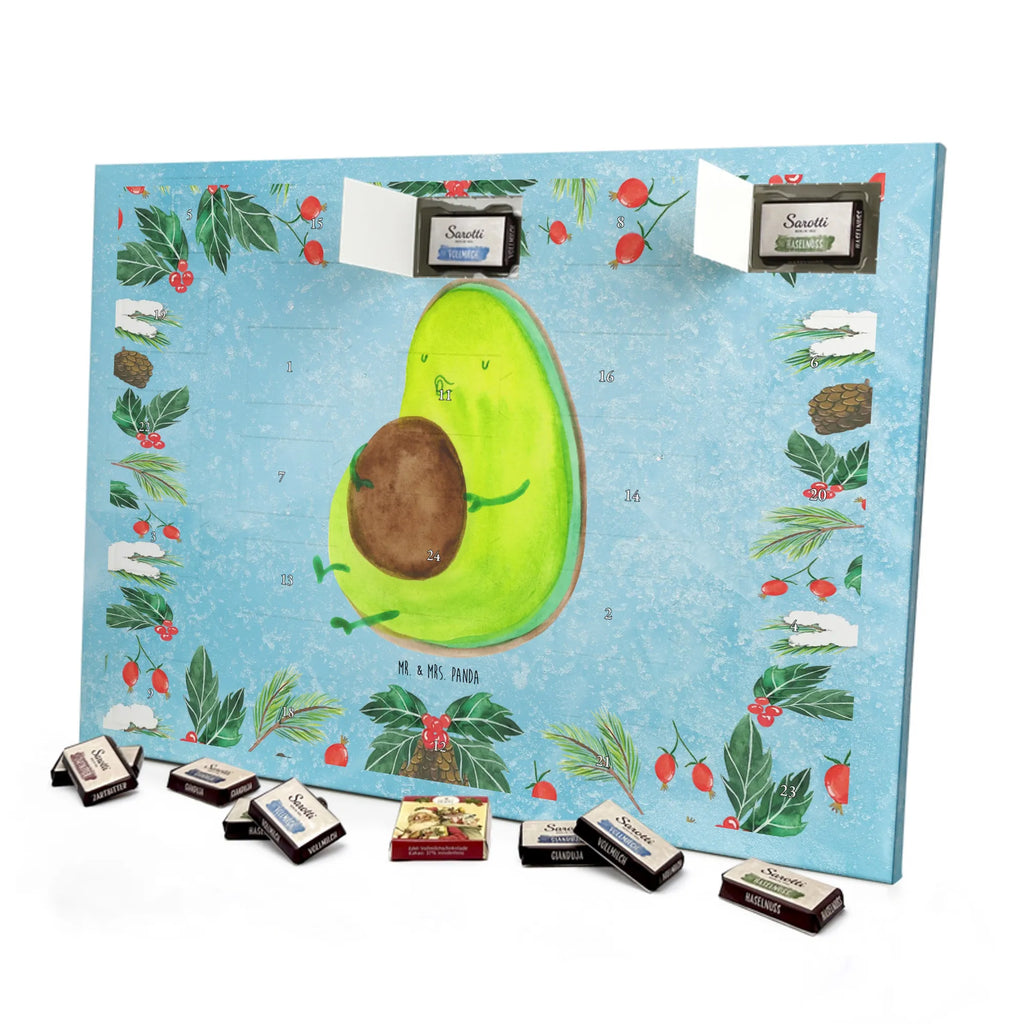 Chocolate advent calendar avocado Pipes vegetables, chubby, being fat, diet, losing weight, nutrition