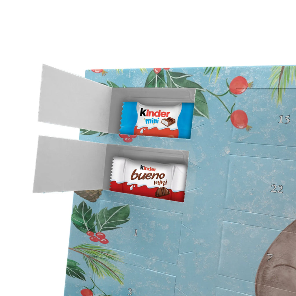 Chocolate advent calendar otter Embrace mammal, predator, gifts for people in love, gift ideas for animal lovers, animal, aquatic animal, marten, otter gifts, water mammal, water, water animal, sea otter, animal lover, European otter, baby otter, Otter Sea Otter Lake Otter