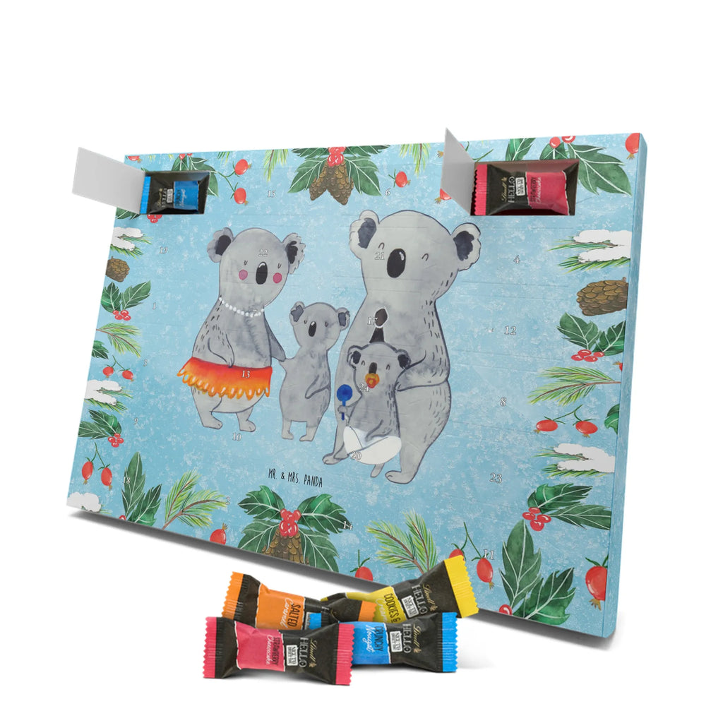 Chocolate advent calendar Koala Family Father's Day, Mother's Day, children, siblings, family life