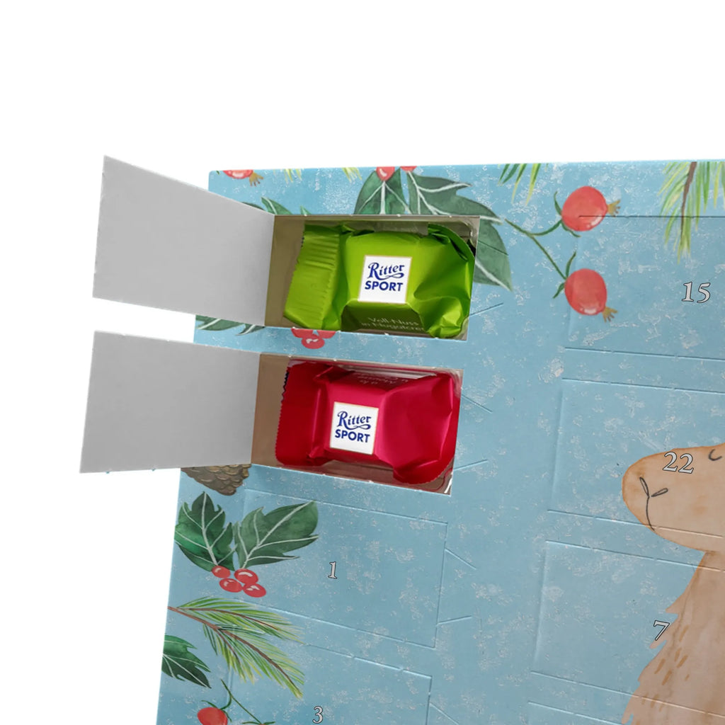 Chocolate advent calendar lama Jump Llama, alpaca, trendy animal, favourite day, graduation, luck, heartache, new start, good morning, llamas, exam, girlfriend