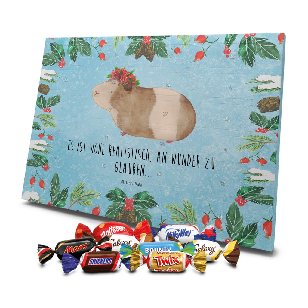 Chocolate advent calendar Guinea pig wisdom gift ideas, gifts, small animals, good mood, cute, funny sayings, cute animal motives, hand drawn, special gifts, card, animal lover, wonderland, flower child, reality, guinea pig, wonder, wisdom, saying