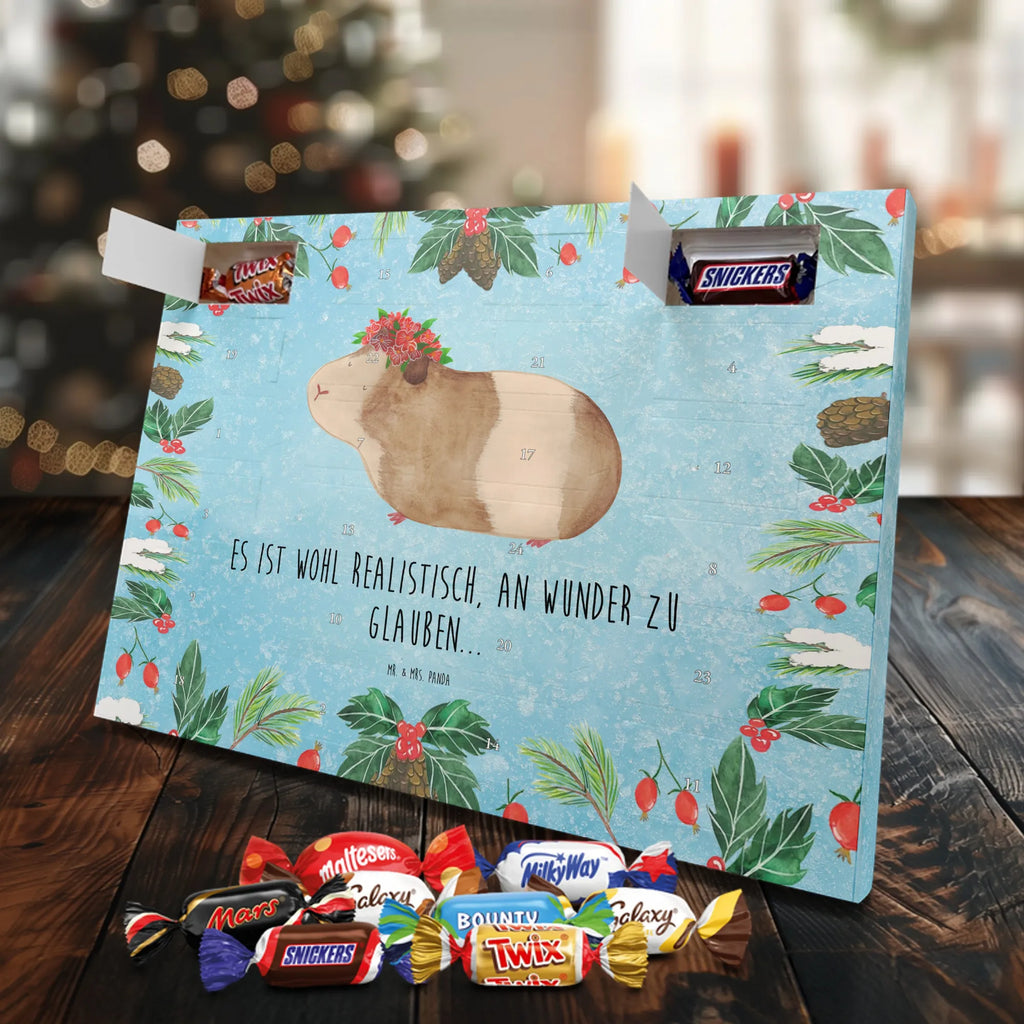 Chocolate advent calendar Guinea pig wisdom gift ideas, gifts, small animals, good mood, cute, funny sayings, cute animal motives, hand drawn, special gifts, card, animal lover, wonderland, flower child, reality, guinea pig, wonder, wisdom, saying