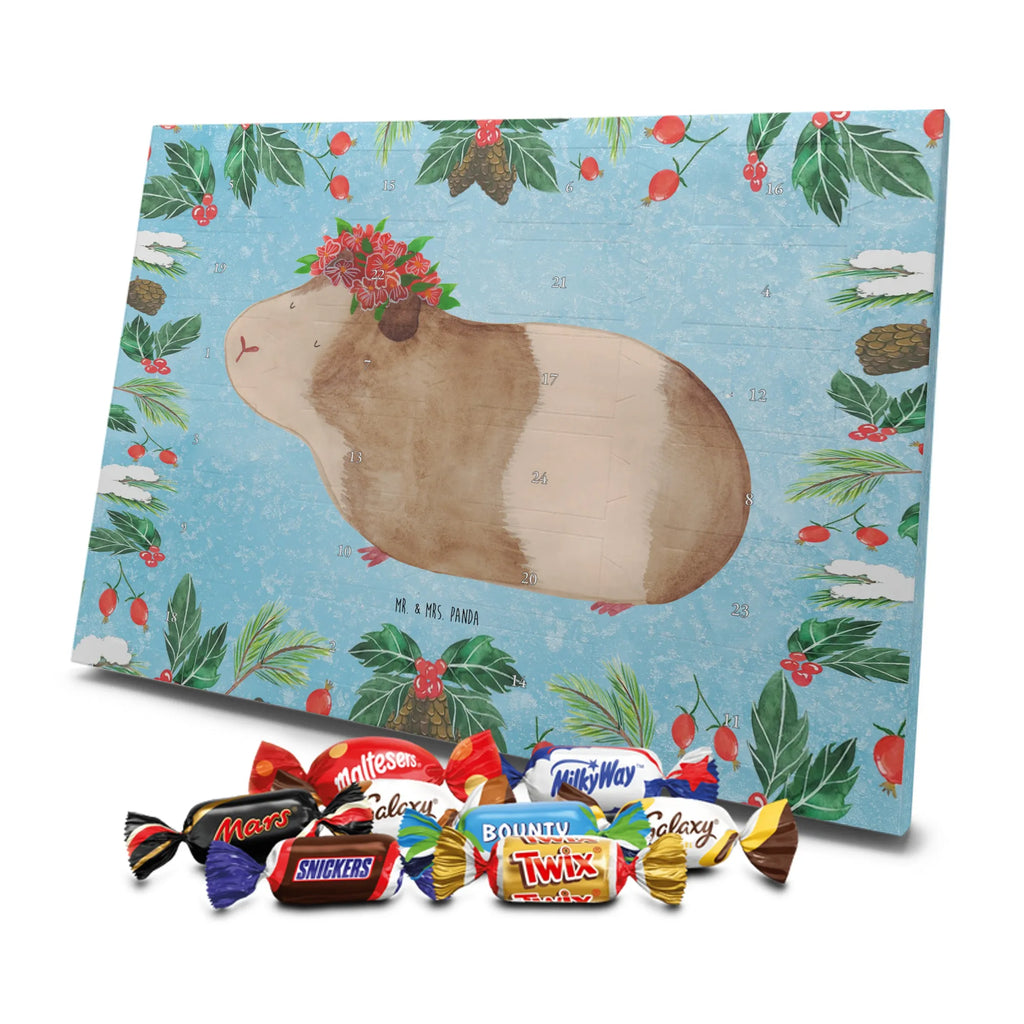 Chocolate advent calendar Guinea pig wisdom gift ideas, gifts, small animals, good mood, cute, funny sayings, cute animal motives, hand drawn, special gifts, card, animal lover, wonderland, flower child, reality, guinea pig, wonder, wisdom, saying
