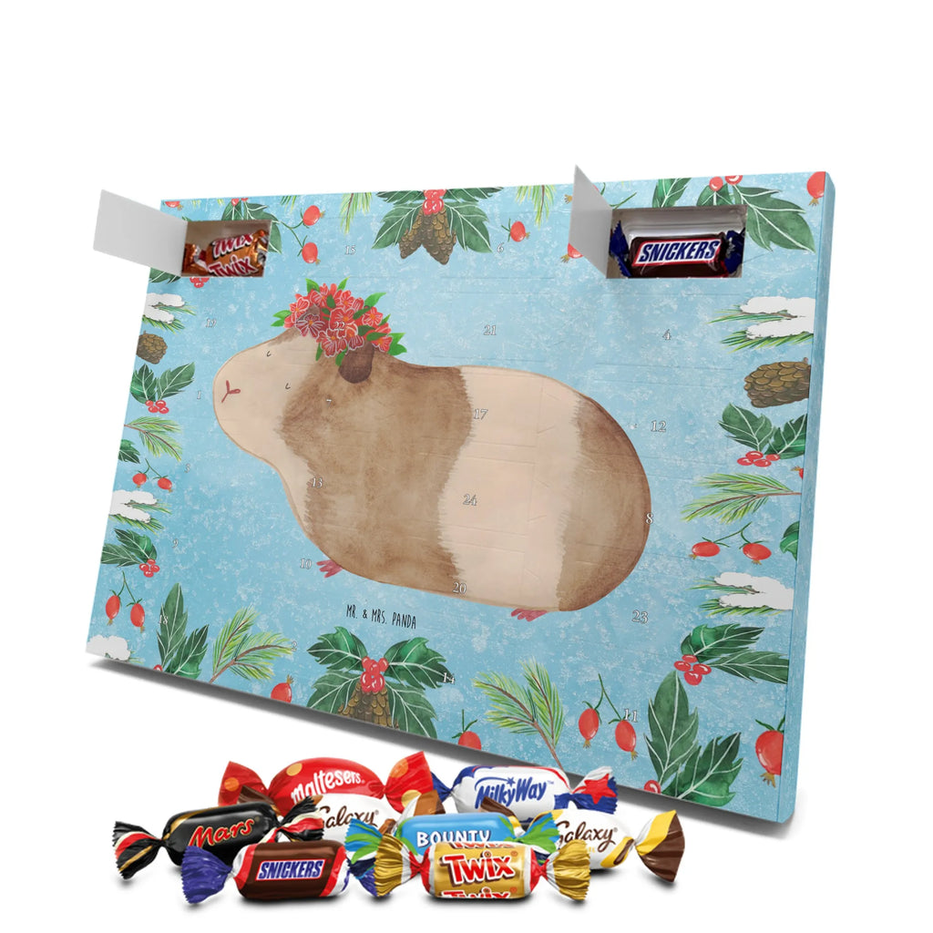 Chocolate advent calendar Guinea pig wisdom gift ideas, gifts, small animals, good mood, cute, funny sayings, cute animal motives, hand drawn, special gifts, card, animal lover, wonderland, flower child, reality, guinea pig, wonder, wisdom, saying