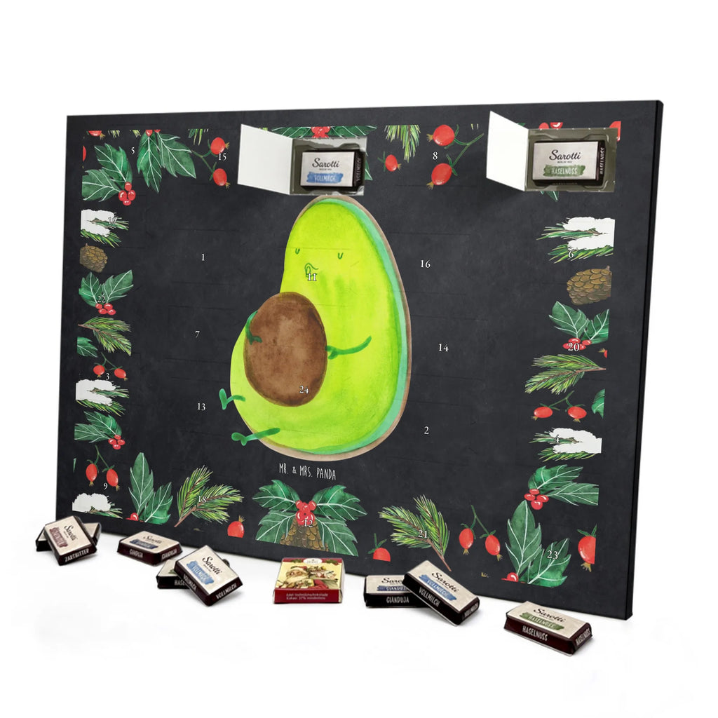 Chocolate advent calendar avocado Pipes vegetables, chubby, being fat, diet, losing weight, nutrition