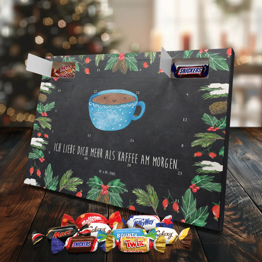 Chocolate advent calendar Coffee Cup gift ideas, gifts, small animals, good mood, cute, funny sayings, cute animal motives, hand drawn, special gifts, card, animal lover, pleasure, taste, cup