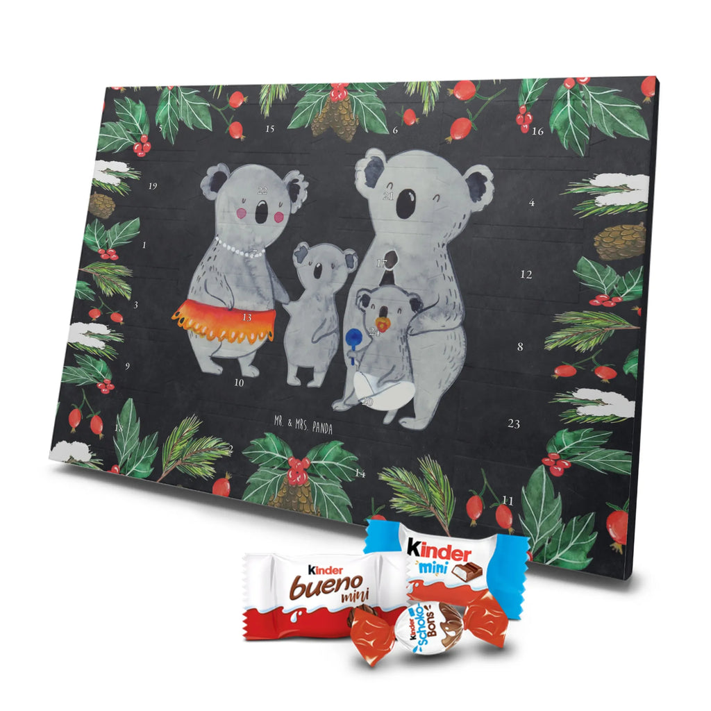 Chocolate advent calendar Koala Family Father's Day, Mother's Day, children, siblings, family life