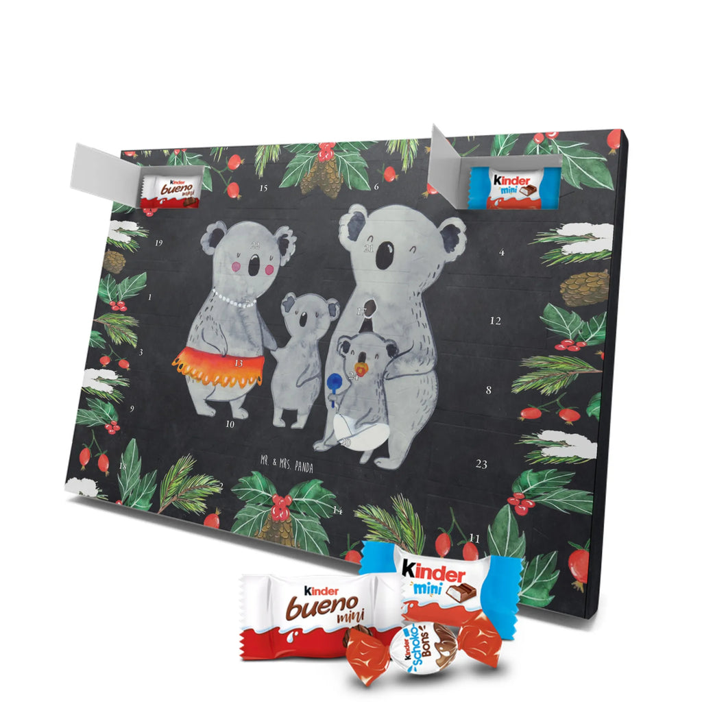Chocolate advent calendar Koala Family Father's Day, Mother's Day, children, siblings, family life