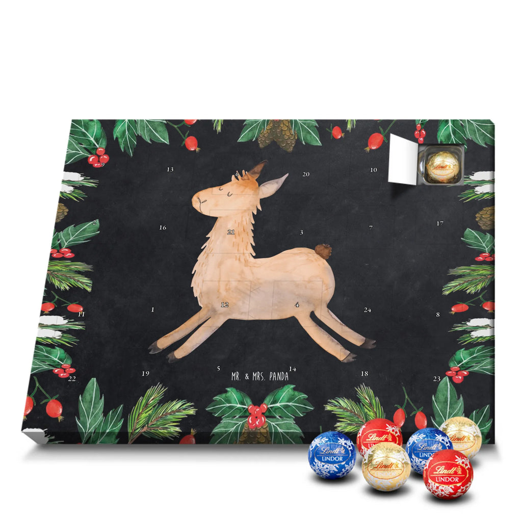 Chocolate advent calendar lama Jump Llama, alpaca, trendy animal, favourite day, graduation, luck, heartache, new start, good morning, llamas, exam, girlfriend