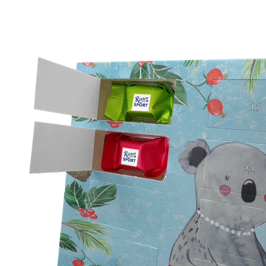 Chocolate advent calendar Koala Family Father's Day, Mother's Day, children, siblings, family life