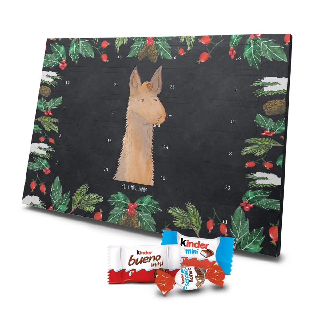 Chocolate advent calendar llama head Annoyed Llama, alpaca, trendy animal, best friend, being right, being annoyed, office life, apprentice, girlfriend