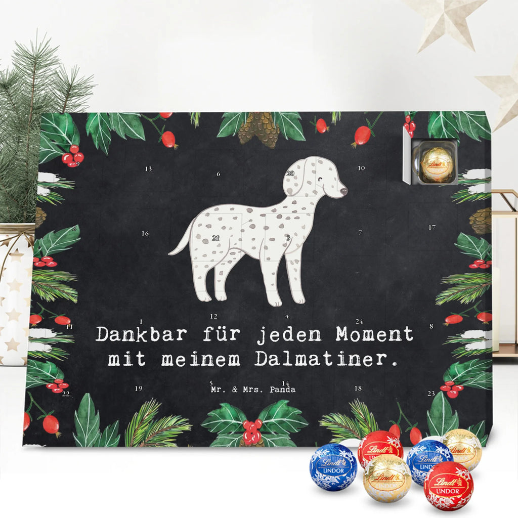 Chocolate advent calendar Dalmatian moment puppy, dog owner, purebred dog, dog breed, giving, animal lover, gift