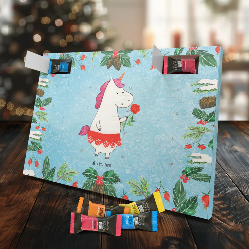 Chocolate advent calendar unicorn lady fine lady, woman, divorce, girlfriend